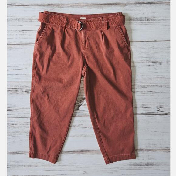 A New Day High Rise Paper Bag Belted Pants sz 16 - Picture 1 of 6